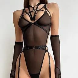 Сексуальний боді. Еротична білизна БДСМ одяг Сексуальний комплект
