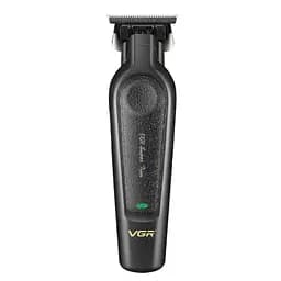 Машинка для стрижки (clipper) VGR V-197, 6 насадок, LED display, Silver