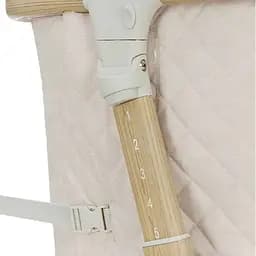 Дитяче ліжечко Carrello Prima CRL16503 Honey Beige електронне укачування 6 рівнів висоти матрац Bluetooth - мініатюра 6