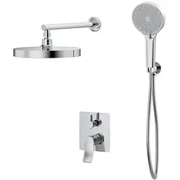 Душова система прихованого монтажу Haiba Bolero 003 HB9640, Хром