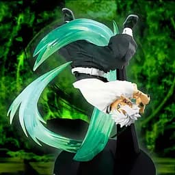 Фігурка Bandai Spirits Санемі Шинадзугава Sanemi Shinazugawa Клинок розсікаючий демонів Demon 17см BS DS SS 17 - мініатюра 3