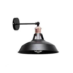 Бра настенное Levistella 752W6857F3-1 BK(270) E27 черный металл стиль лофт