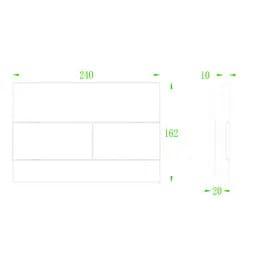 Інсталяція для унітазу Koer KT-0502-01 (з пан. змиву KT-0602-01 Хром + звукоіз.) KR5171 - мініатюра 10