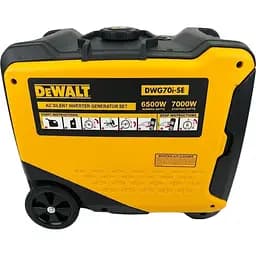 Інверторний бензиновий генератор DeWalt DWG70i-SE [163078] - мініатюра 2
