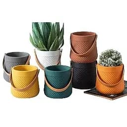 Горшок для цветов Led Aura 14 х 14 х 14 см в ассортименте (A040028)