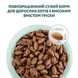 Сухий корм для кішок Optimeal для дорослих з високим вмістом тріски 10 кг (4820215364461) - мініатюра 4
