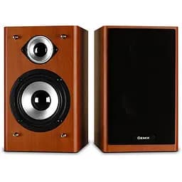 Колонки 2.0 Gemix TF-5 Cherry, 2 x 5 Вт, МДФ, питание от сети 220V, управление сзади