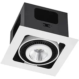 Точковий світильник Skarlat RGL7115-1 1×12W WH+BK 3000K