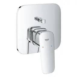 Смеситель скрытого монтажа с переключателем на 2 положения Grohe Cubeo 1017780000, Хром