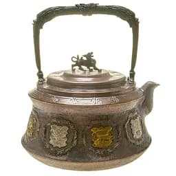 Чайник Newtea Вісім скарбів мідний 1.25 л - мініатюра 5