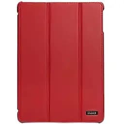 Книжка-подставка iCarer Microfiber для iPad Air кожаный чехол красный (RID503)