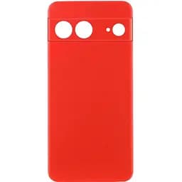 Чохол Lakshmi SilIcone Cover Full Camera (AAA) для Google Pixel 7a Red