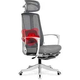 Крісло Mealux M4 Air Massage з масажним ефектом Grey (HF-M4 M/G)