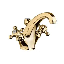 Змішувач для умивальника Kludi Adlon DN 15 золотий 510104520