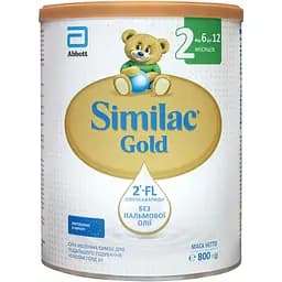 Суха молочна суміш Similac Gold 2, 800 г