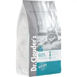 Сухой корм для взрослых кошек с пищевой гиперчувствительностью Dr.Clauder's High Premium Grainfree с курицей и лососем 400 г