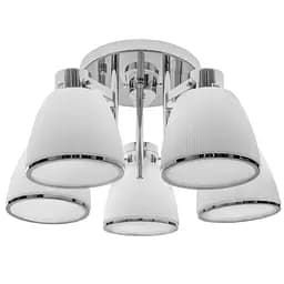 Люстра стельова Brille для коридору E27 60W CH (LK-638C/5)