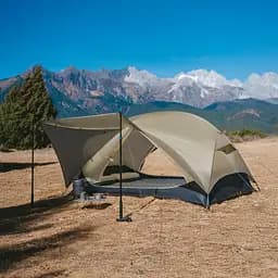 Намет двомісний легкий Naturehike Mongar CNK2550WS016 15D Сірий - мініатюра 7