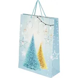 Пакет подарунковий новорічний Ялинка JZ051045 Різнокольоровий (NY)