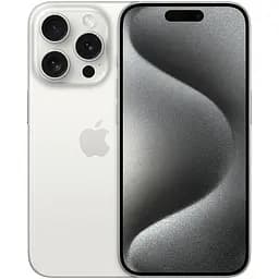 Apple iPhone 15 Pro eSIM 256 ГБ White Titanium (Grade A) Seller Refurbished