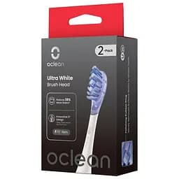 Насадка для зубної електрощітки Oclean Ultra White UW03 2 шт (6970810556995) - мініатюра 5
