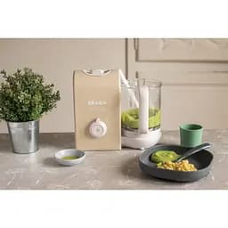 Пароварка-блендер Beaba Babycook Express Beige (916302) - мініатюра 9