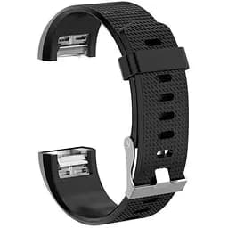 Силиконовый ремешок Primolux для фитнес браслета Fitbit Charge 2 Black S