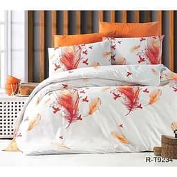 Комплект постільної білизни TAG Tekstil з компаньйоном 1.5-спальний 000210698 (R-T9234)