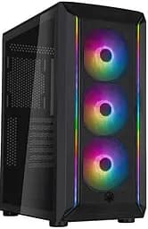 Корпус Fara FA511Z-BG без БП 2xUSB3.0 3x120мм ARGB VGA 360мм LCS ready TG Side Pane SilverStone teh0018930