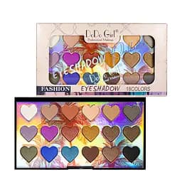 Палетка тіней для повік DoDo Fashion Eyeshadow 18 кольорів