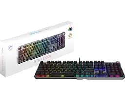 Клавіатура механічна MSI Strike-600 Silent RGB Silver - мініатюра 5