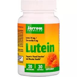 Лютеїн Jarrow Formulas Lutein 20 мг 30 желатинових капсул