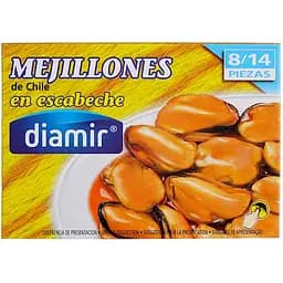 Мiдii чілiйськi Diamir калібр 14/18 в маринадi 111 г