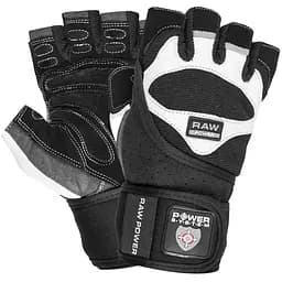 Рукавички для фітнесу Power System PS-2850 Black/White Black/White M