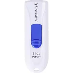 Флеш-накопичувач Transcend USB3.0 64GB JetFlash 790 White (TS64GJF790W) - мініатюра 2