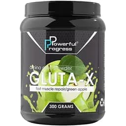 Аминокислота Powerful Progress L-Glutamine, 300 грамм - Яблоко