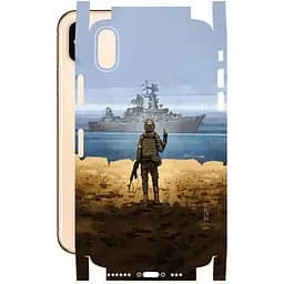 Захисна плівка StatusSKIN для Apple iPhone XS Корпус Вініл Корабель