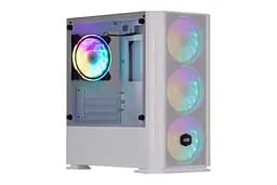 2E Gaming Корпус Calleo GB700W без БП 2xUSB3.0, 1xUSB2.0, 4x120мм ARGB, VGA 320мм, LCS ready, контроллер с пультом, TG Side Window, mATX, белый