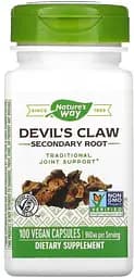 Корень диявольського кігтя Nature's Way Devil's Claw, 100 вегакапсул для підтримки суглобів