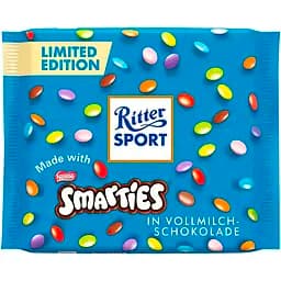 Шоколад молочний Ritter Sport Smarties з драже 100 г
