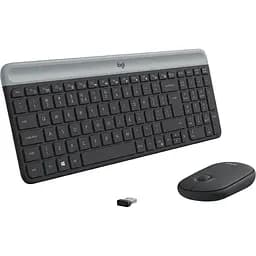 Комплект клавіатура + миша Logitech MK470 Wireless Slim Graphite [920-009206\920-009204] [80788] - мініатюра 2