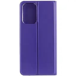 Шкіряний чохол-книжка GETMAN Elegant (PU) для Motorola Moto G32 Фіолетовий - мініатюра 3