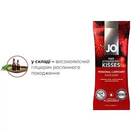 Набір лубрикантів Foil Display Box - JO H2O Lubricant - Strawberry - 12 x 10ml - мініатюра 5