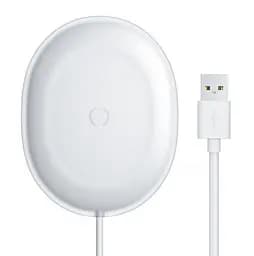Бездротовий зарядний пристрій Baseus Jelly Wireless charger 15 W WXGD-02 White