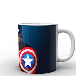 Кружка GeekLand Captain America фан арт CA.02.045 330 мл белая