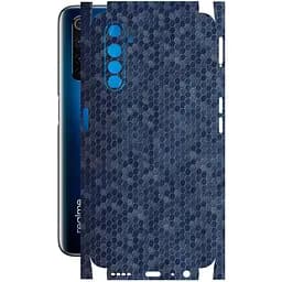 Захисна плівка StatusSKIN для Realme 6 pro Корпус Вініл Соти сині