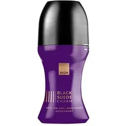 Дезодорант-антиперспірант Avon з кульковим аплікатором Black Suede Charm для нього