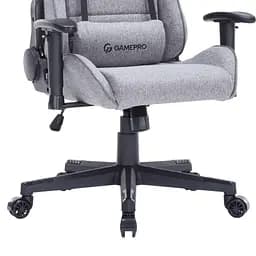 Ігрове крісло GamePro GC575FB Gray Fabric (GC575FG) - мініатюра 6