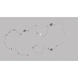 Гірлянда Сніжинка крижана