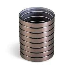 Стакан для ванной комнаты Tatkraft King Tower Bronze из прочного акрила  